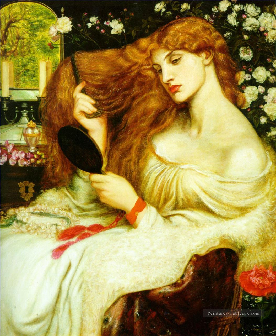 Lady Lillith préraphaélite Brotherhood Dante Gabriel Rossetti Peintures à l'huile